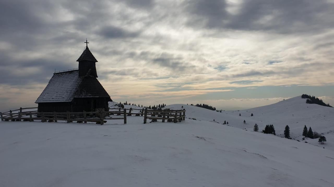 Chalet Encijan - Velika Planina Villa Stahovica Luaran gambar